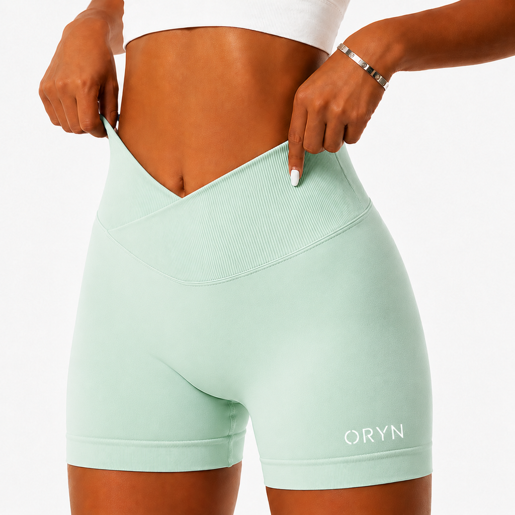 ORYN Sculpt V-Waist Seamless Gym Shorts