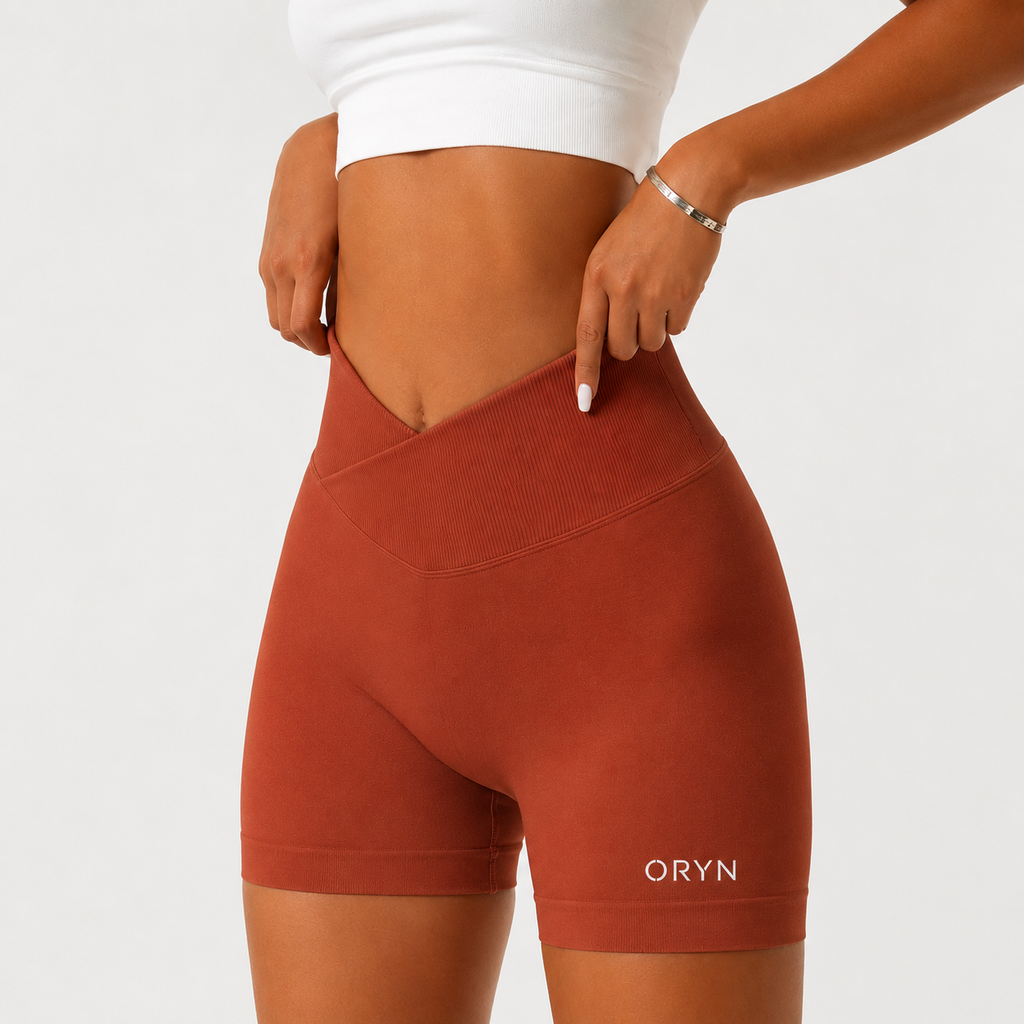 ORYN Sculpt V-Waist Seamless Gym Shorts