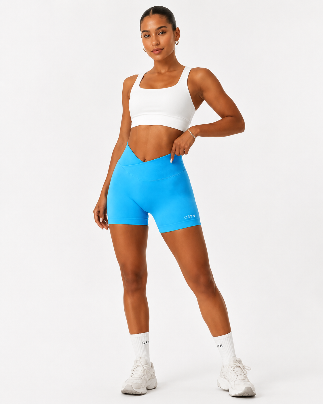 ORYN Sculpt V-Waist Seamless Gym Shorts