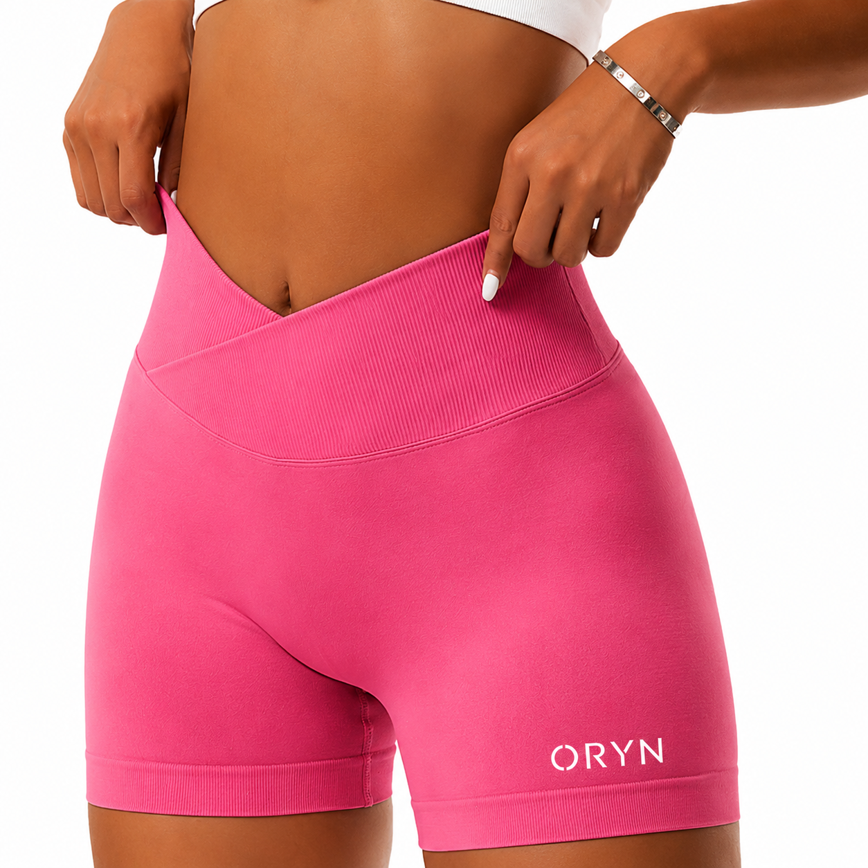 ORYN Sculpt V-Waist Seamless Gym Shorts