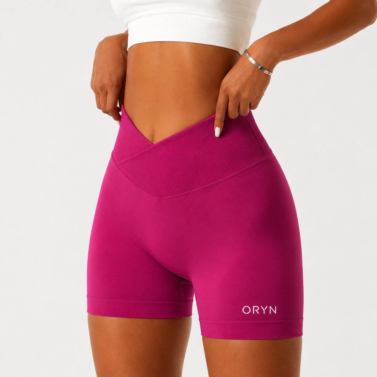 ORYN Sculpt V-Waist Seamless Gym Shorts