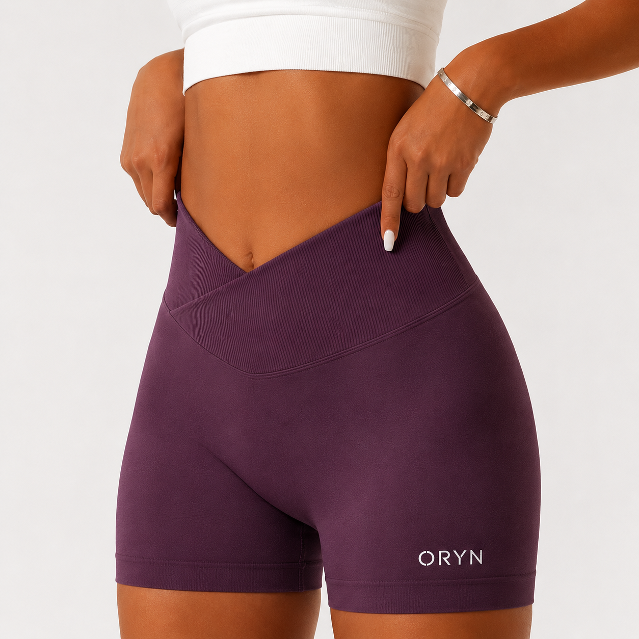 ORYN Sculpt V-Waist Seamless Gym Shorts