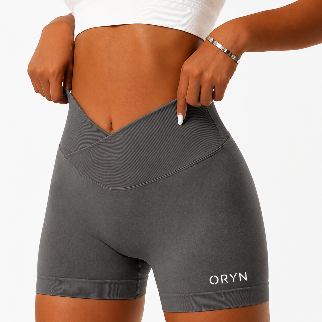 ORYN Sculpt V-Waist Seamless Gym Shorts